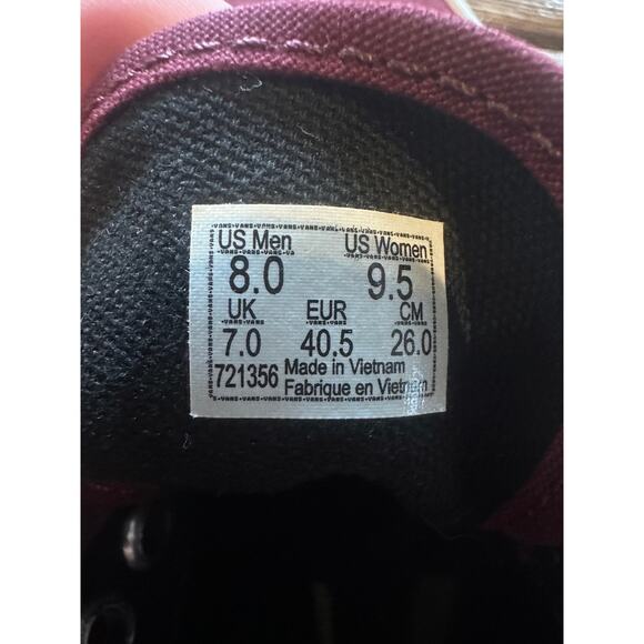 Maroon Vans - Picture 6 of 6